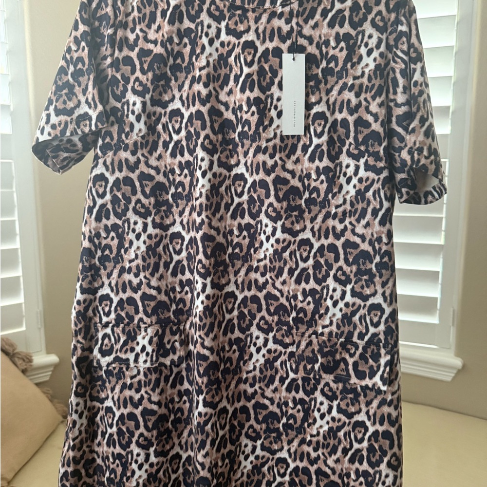MABLE Animal Print Dress